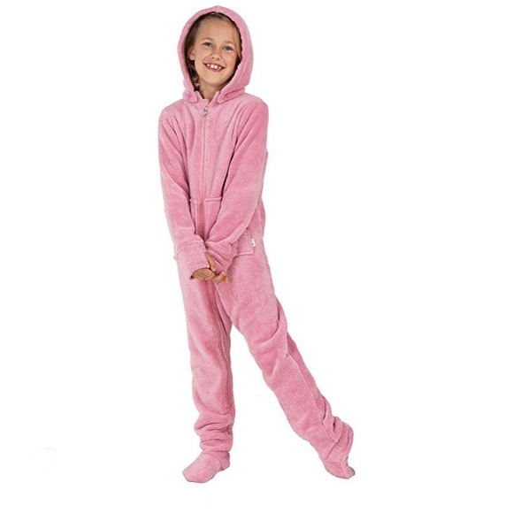 hoodie footie pyjamas